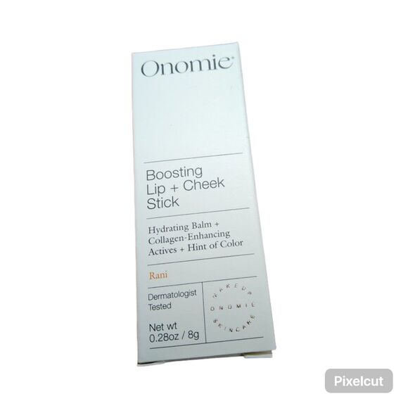 Onomie Boosting Lip + Cheek Hydrating & Collagen Stick Rani Toasted Papaya 8g - Picture 2 of 5